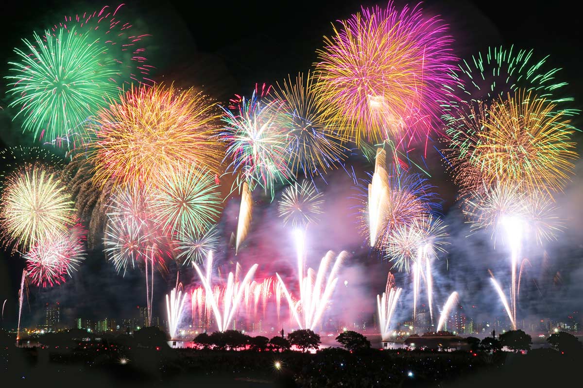 Discovering Adachi Fireworks Japan 2024 5