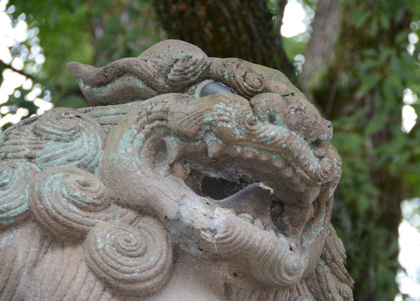Discovering Lions and Dragons at Yasaka Shrine Japan 5